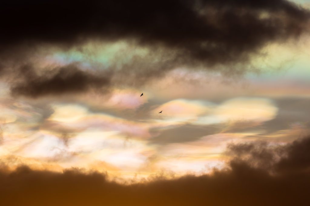 Glitský - Polar Stratospheric Clouds Above Iceland