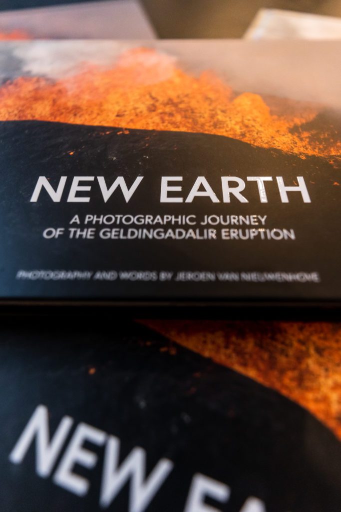 New Earth, a book about the volcanic eruption in Geldingadalir, Iceland.