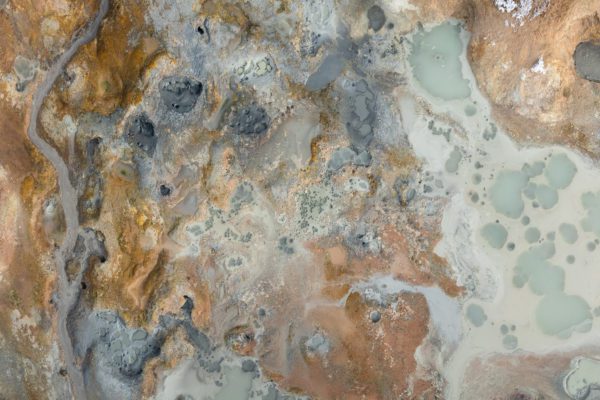 living-earth-blog-jeroenvannieuwenhove-7 Aerial photography, taken with a drone, of a geothermal area in Iceland.