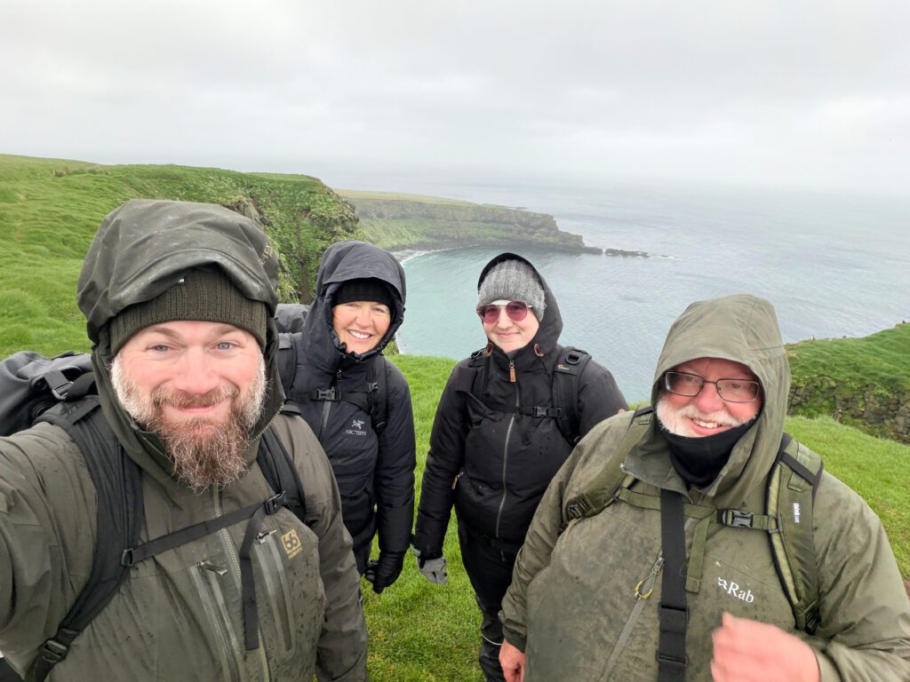 A happy puffin photography workshop group