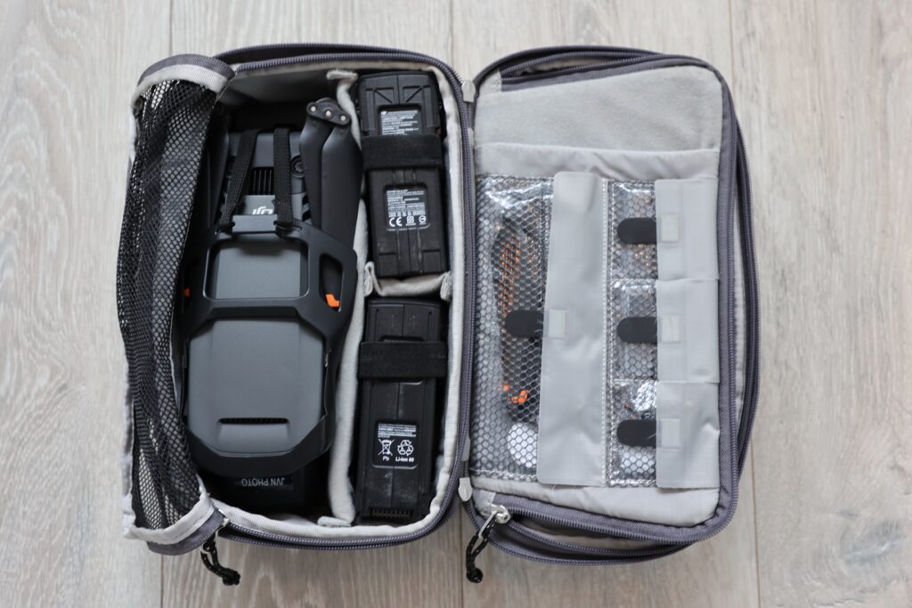 The drone case fits my DJI Mavic 3 Pro perfectly