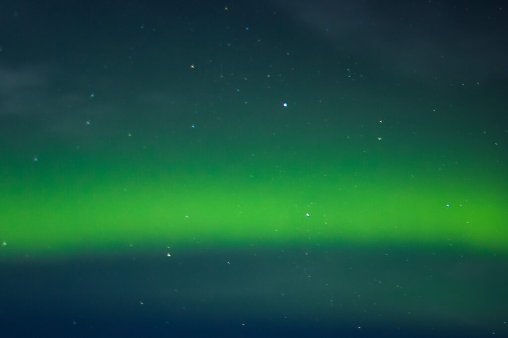 Star trails northern lights photography