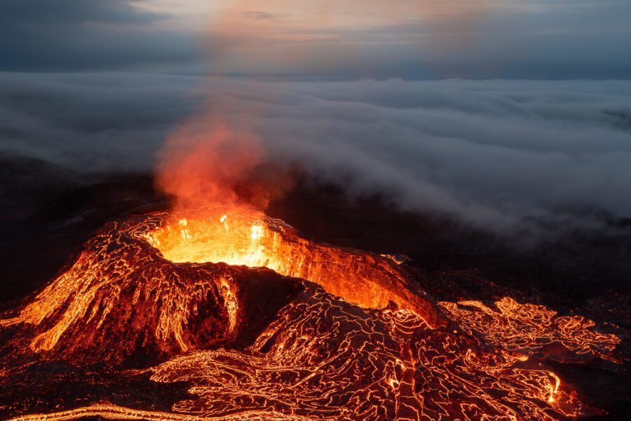 Volcanoes in Iceland