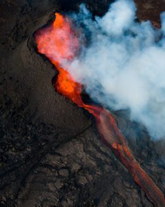 The Litli-Hrútur Eruption - A Timeline The Litli-Hrútur Eruption - A Timeline