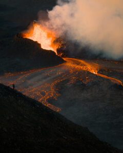 The Litli-Hrútur Eruption - A Timeline The Litli-Hrútur Eruption - A Timeline