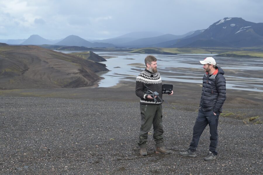 Jeroen Van Nieuwenhove & Nigel Danson in Iceland