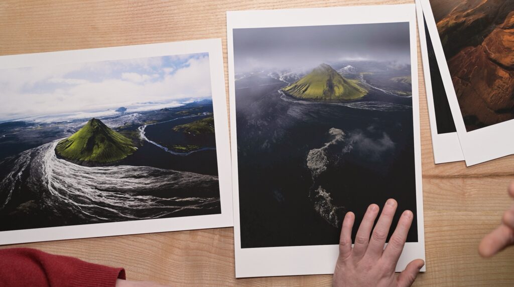 Drone Class Template Discussing prints to explain drone photography composition