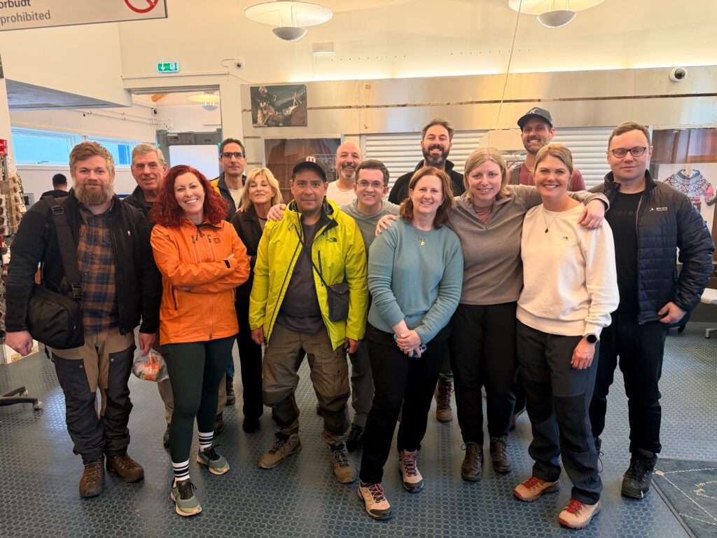 Photo Workshop Group In Kulusuk in East Greenland