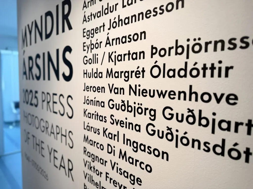 My Work As Part Of Myndir Ársins (Photographs of the Year) 2025