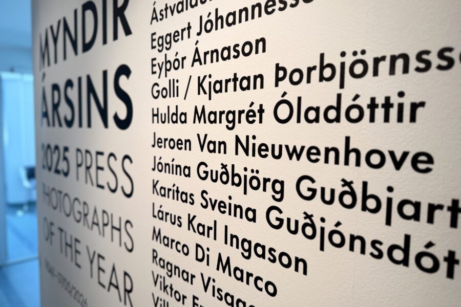 My Work As Part Of Myndir Ársins (Photographs of the Year) 2025